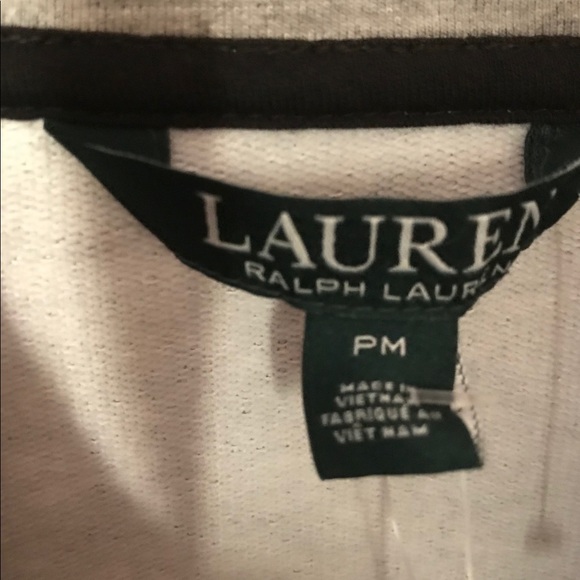 Lauren Ralph Lauren light grey and black sweater - Picture 4 of 4